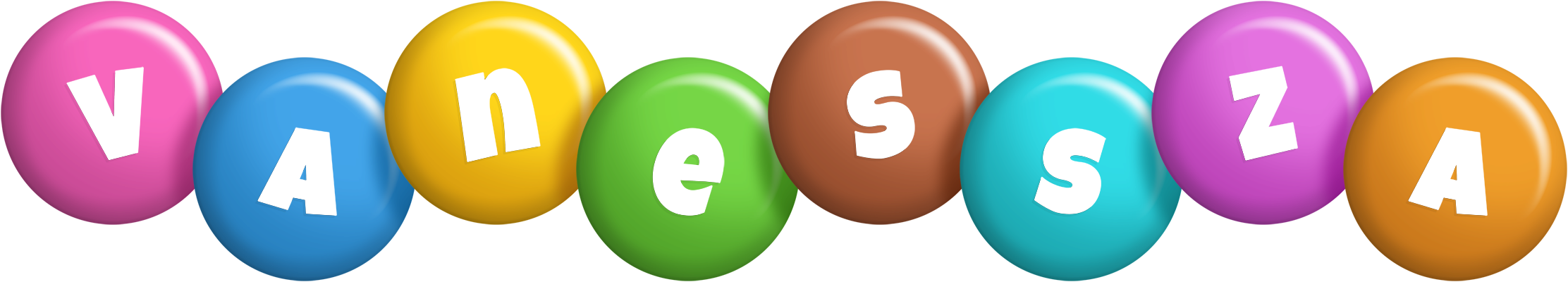 Vanessza candy logo