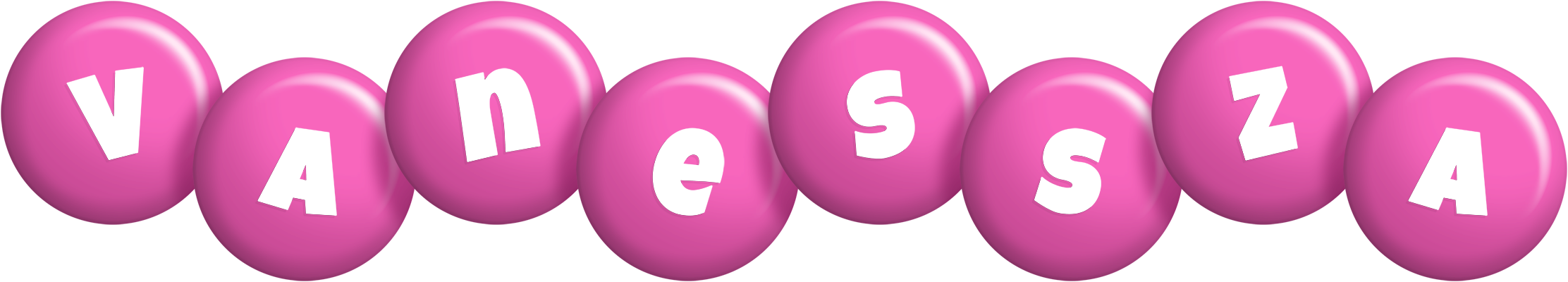 Vanessza candy-pink logo