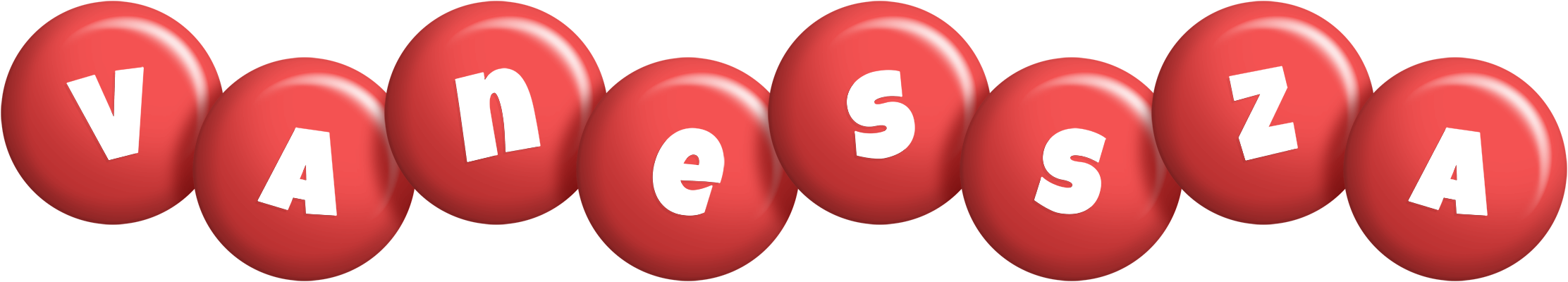 Vanessza candy-red logo