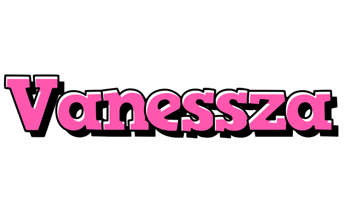 Vanessza girlish logo
