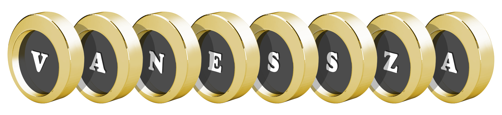 Vanessza gold logo
