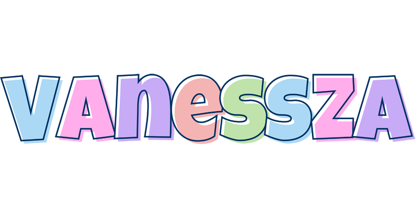 Vanessza pastel logo