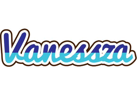 Vanessza raining logo