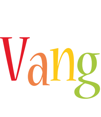 Vang birthday logo