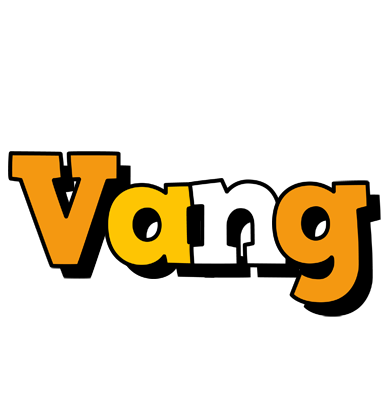 Vang cartoon logo