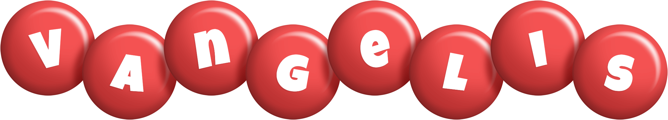 Vangelis candy-red logo