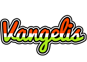 Vangelis exotic logo