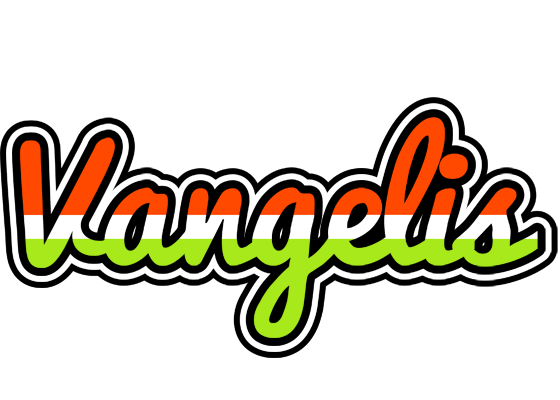 Vangelis exotic logo