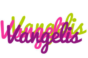 Vangelis flowers logo