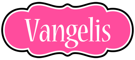 Vangelis invitation logo