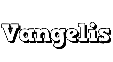 Vangelis snowing logo