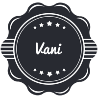 Vani badge logo