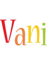 Vani birthday logo