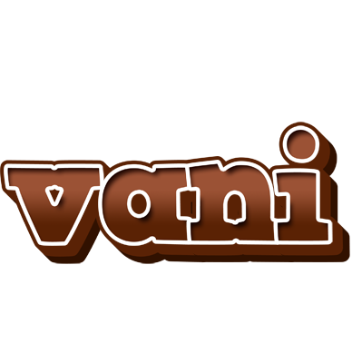 Vani brownie logo