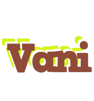 Vani caffeebar logo