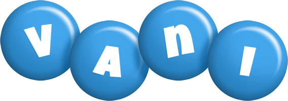 Vani candy-blue logo