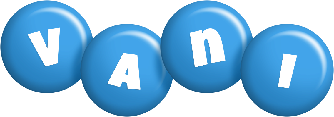 Vani candy-blue logo