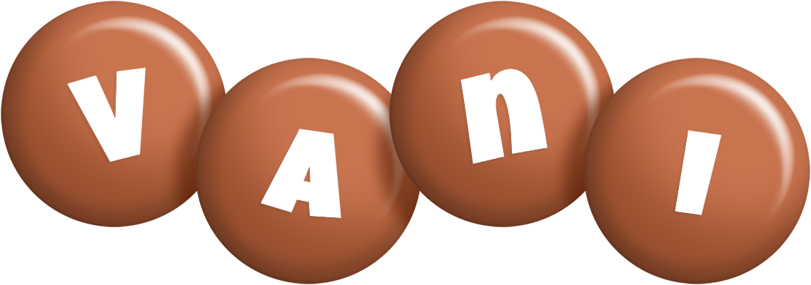 Vani candy-brown logo