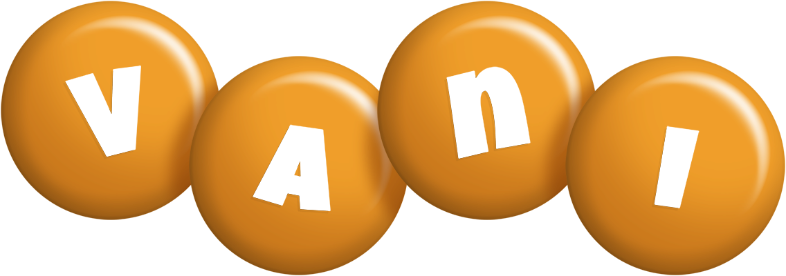 Vani candy-orange logo
