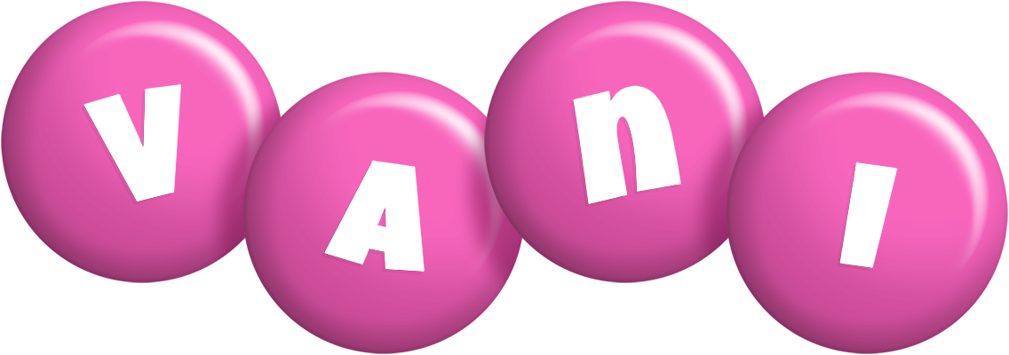Vani candy-pink logo