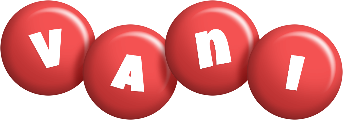 Vani candy-red logo