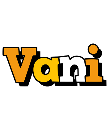 Vani cartoon logo