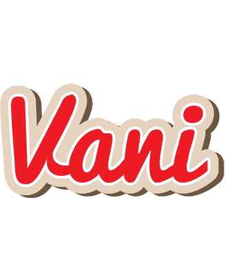 Vani chocolate logo