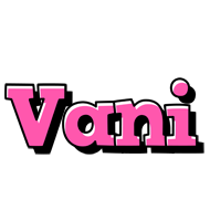 Vani girlish logo