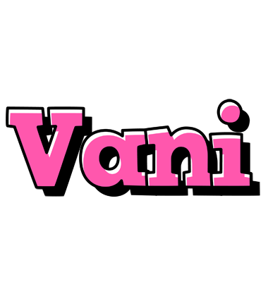 Vani girlish logo