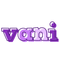 Vani sensual logo