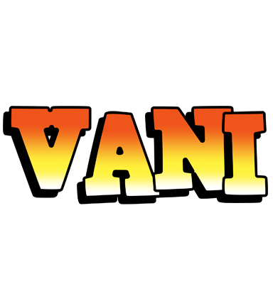 Vani sunset logo