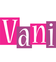 Vani whine logo