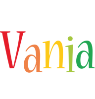 Vania birthday logo