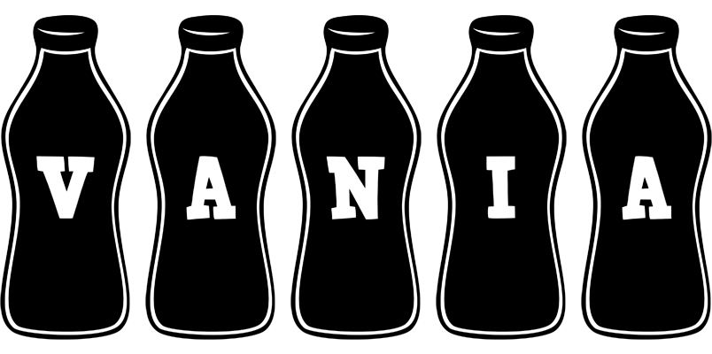Vania bottle logo
