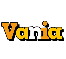 Vania cartoon logo