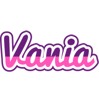 Vania cheerful logo