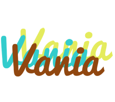Vania cupcake logo