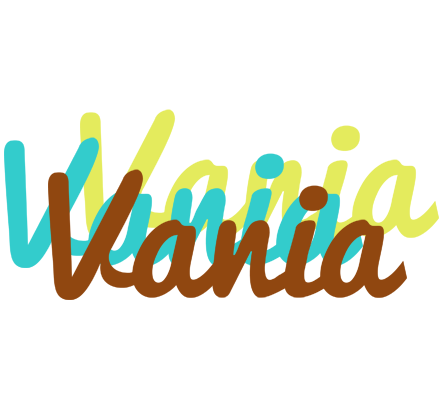 Vania cupcake logo