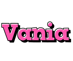 Vania girlish logo