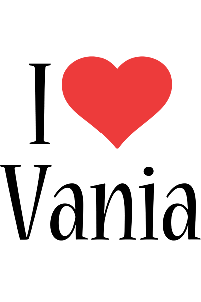 Vania i-love logo