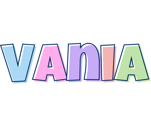 Vania pastel logo