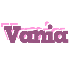 Vania relaxing logo