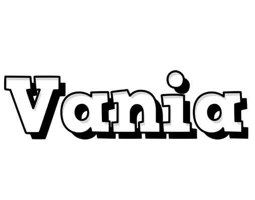Vania snowing logo