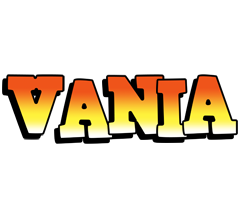 Vania sunset logo