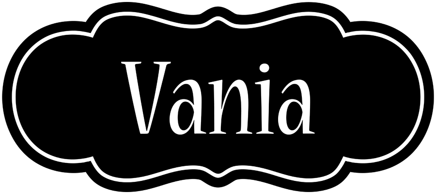 Vania welcome logo