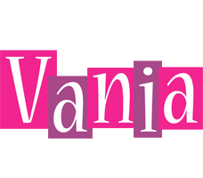 Vania whine logo