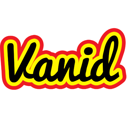 Vanid flaming logo