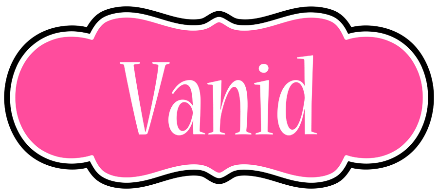 Vanid invitation logo
