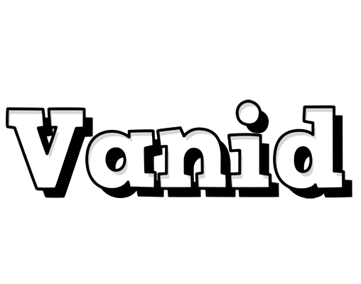 Vanid snowing logo