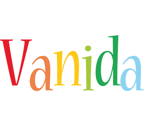 Vanida birthday logo